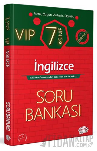 7. Sınıf VIP İngilizce Soru Bankası