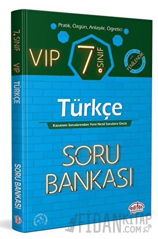 7. Sınıf VIP Türkçe Soru Bankası