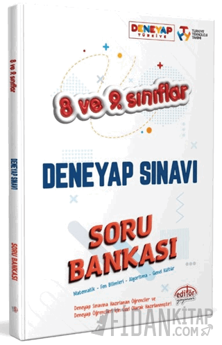 8 - 9. Sınıf Deneyap Soru Bankası