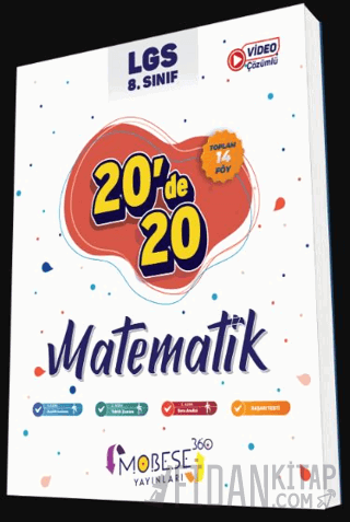 8. Sınıf 20' de 20 Matematik Kitabı