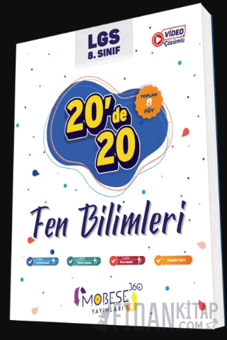 8.Sınıf 20'de 20 Fen Bilimleri Kitabı