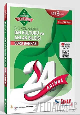 8. Sınıf 24 Adımda Din Kültürü ve Ahlak Bilgisi Soru Bankası