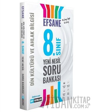 8. Sınıf Din Kültürü ve Ahlak Bilgisi Efsane Yeni Nesil Soru Bankası
