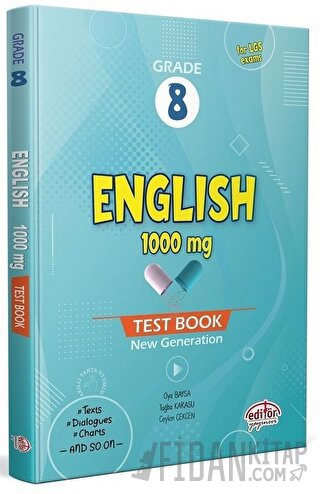 8. Sınıf English 1000 MG Test Book