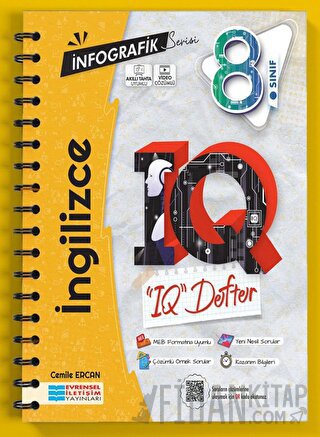 8. Sınıf İnfografik Serisi İngilizce IQ Defter
