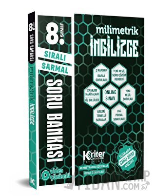 8. Sınıf İngilizce Soru Bankası