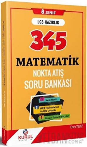 8. Sınıf LGS 345 Matematik Nokta Atış Soru Bankası Emre Yıldız