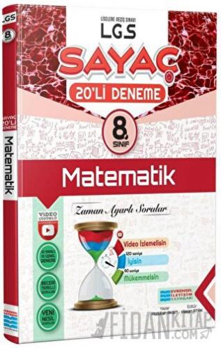 8. Sınıf LGS Sayaç Matematik 20'li Deneme