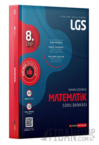 8. Sınıf LGS Tamamı Çözümlü Matematik Soru Bankası