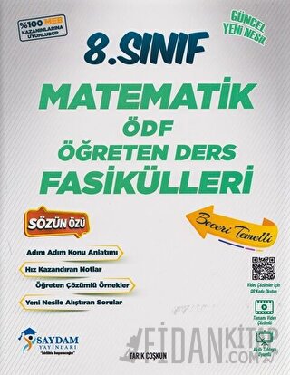8. Sınıf Matematik ÖDF Öğreten Ders Fasikülleri