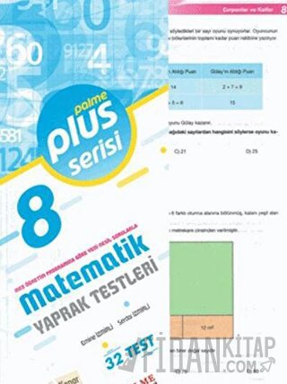 8. Sınıf Plus Serisi Matematik Yaprak Testleri