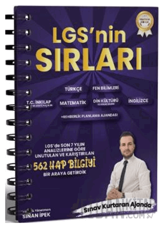 8. Sınıf Tüm Dersler LGS Sırları