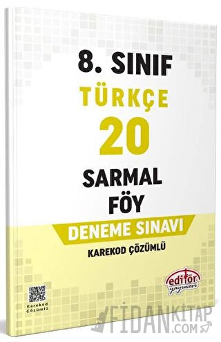 8. Sınıf Türkçe 20 Sarmal Föy Deneme Sınavı