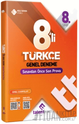 8. Sınıf Türkçe 8'Li Genel Deneme
