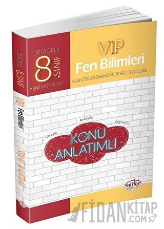 8. Sınıf Vip Fen Bilimleri Konu Anlatımlı Kolektif