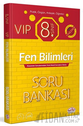 8. Sınıf VIP Fen Bilimleri Soru Bankası