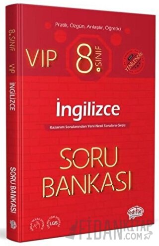 8. Sınıf VIP İngilizce Soru Bankası