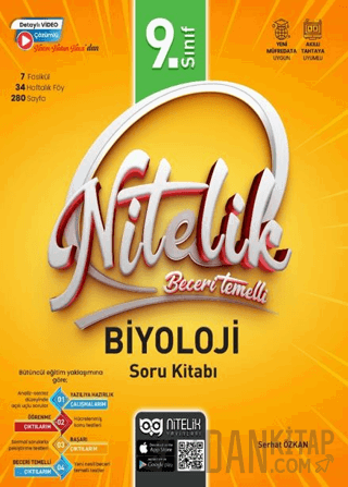 9. Sınıf Beceri Temelli Biyoloji Soru Kitabı