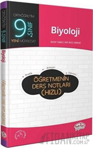 9. Sınıf Biyoloji Öğretmenin Ders Notları (Hızlı) Kolektif