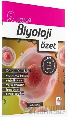 9. Sınıf Biyoloji Özet Melek Yılmaz