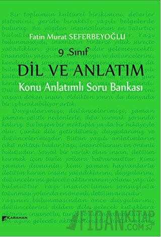 9. Sınıf Dil ve Anlatım Konu Anlatımlı Soru Bankası Fatin Murat Seferb