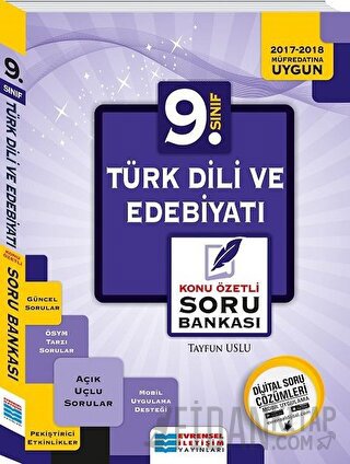 9. Sınıf Türk Dili ve Edebiyatı Soru Bankası Tayfun Uslu