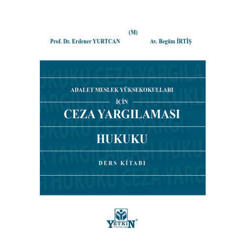 Ceza Yargılaması Hukuku Ders Kitabı