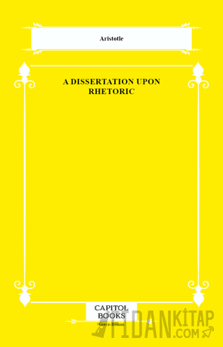 A Dissertation Upon Rhetoric