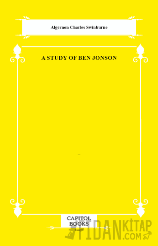 A Study of Ben Jonson