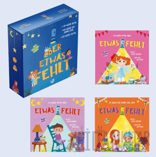 Aber Etwas Fehlt - Almanca Bir Şey Eksik Seti (3 Fenerli Kitap) (Ciltl