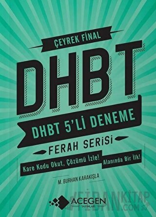 ACEGEN Yayınları Ferah Serisi Çeyrek Final DHBT 5’li Deneme Kolektif