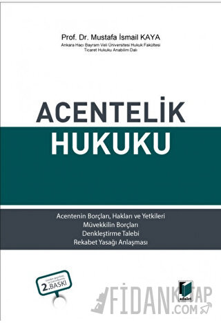 Acentelik Hukuku (Ciltli)