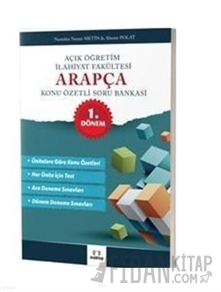 Açık Öğretim İlahiyat Fakültesi Arapça Konu Özetli Soru Bankası
