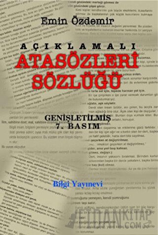 Açıklamalı Atasözleri Sözlüğü