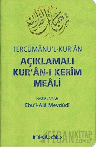 Açıklamalı Kur'an-ı Kerim Meali Tercümanu'l-Kur'an