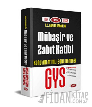 GYS Adalet Bakanlığı Mübaşir ve Zabıt Katibi Konu Anlatımlı