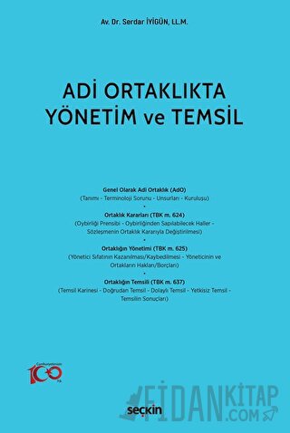 Adi Ortaklıkta Yönetim ve Temsil