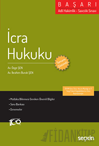 Adli Hakimlik - Savcılık Sınavı BAŞARI - İcra Hukuku
