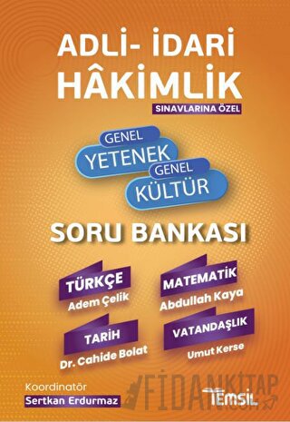 Adli- İdari Hakimlik Genel Yetenek - Genel Kültür Soru Bankası