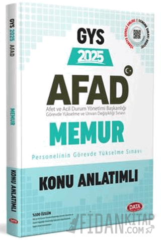 AFAD Santral Memuru, Satınalma Memuru ile V.H.K.İ. 2025 GYS Konu Anlatımlı
