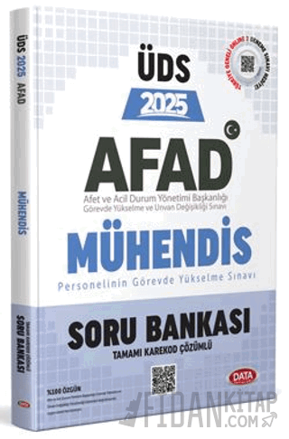 AFAD Mühendis-Mimar 2025 ÜDS Soru Bankası - Karekod Çözümlü