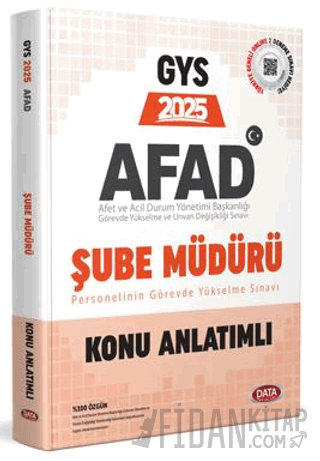 AFAD Şube Müdürü GYS Konu Anlatımlı