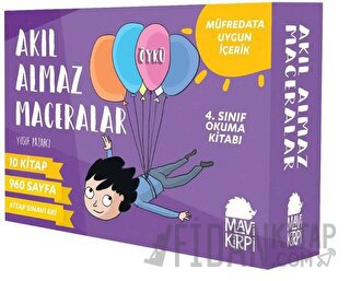 Akıl Almaz Maceralar 4. Sınıf Okuma Seti (10 Kitap Takım)