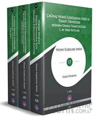 Aktarım Odaklı Terapi Eğitimi Ders Notları (3 Kitap) (Ciltli)