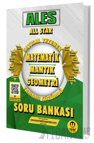 Ales All Star Sayısal Yetenek Çözümlü Soru Bankası