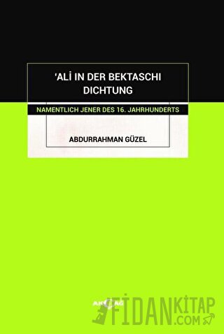 'Ali in Der Bektaschi Dichtung