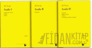 Ali Nesin’den Analiz Seti
