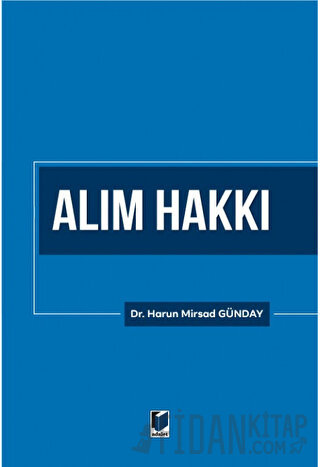 Alım Hakkı (Ciltli)
