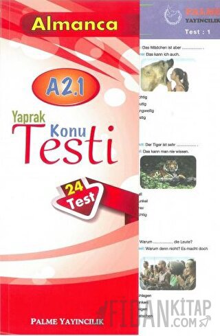 Almanca Yaprak Konu Testi