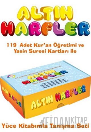 Altın Harfler - Yüce Kitabımla Tanışma Seti (Kutulu)